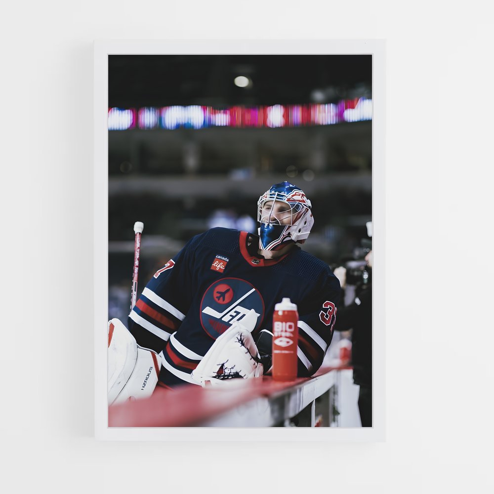 Poster L'Esprit des Jets – affiche Hockey sur glace (vue 3)